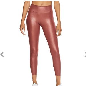 Nike women’s red shimmer leggings